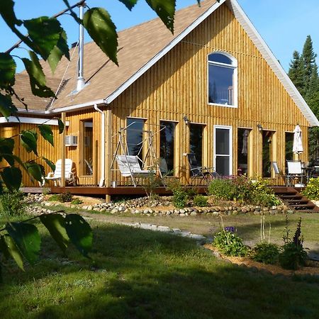 Bed and Breakfast Gite De La Riviere Chibougamau Exterior foto
