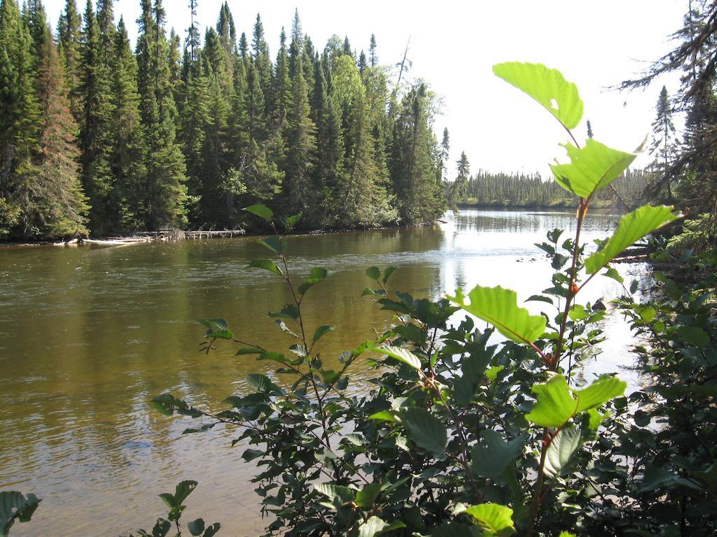 Bed and Breakfast Gite De La Riviere Chibougamau Exterior foto