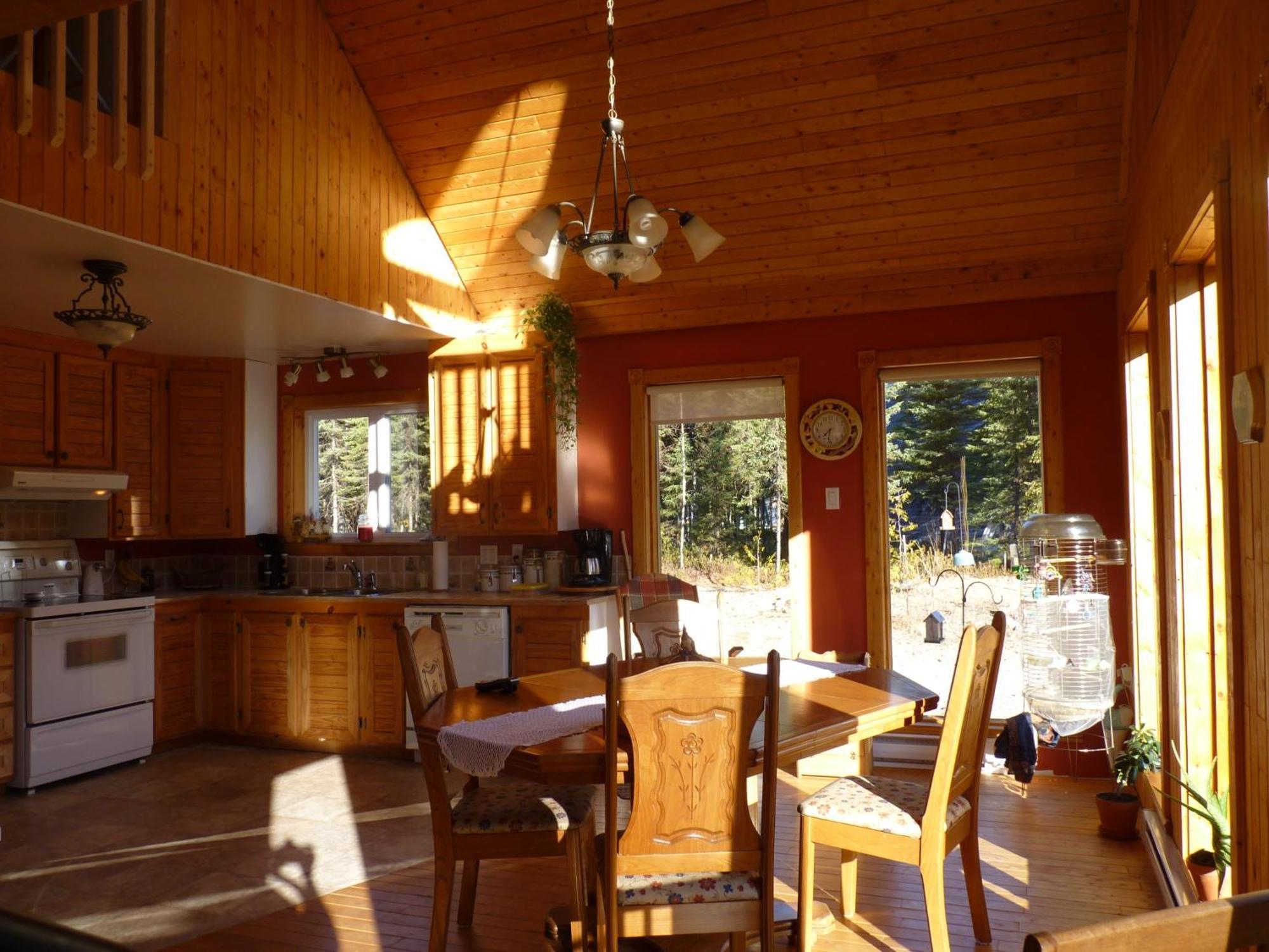 Bed and Breakfast Gite De La Riviere Chibougamau Exterior foto